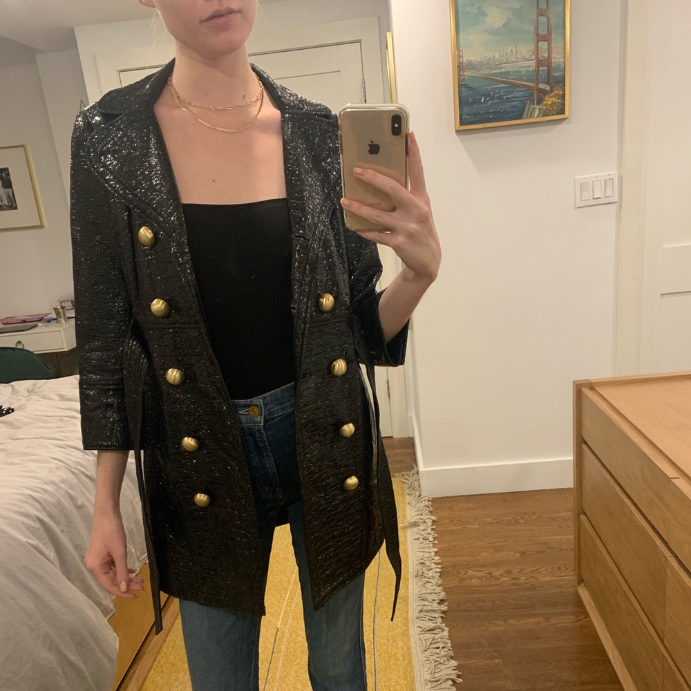 Vintage Juicy Couture Black Coat